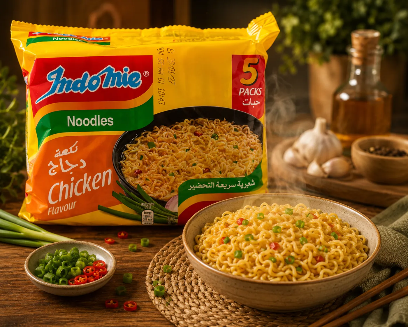 Sfeerbeeld van Indomie